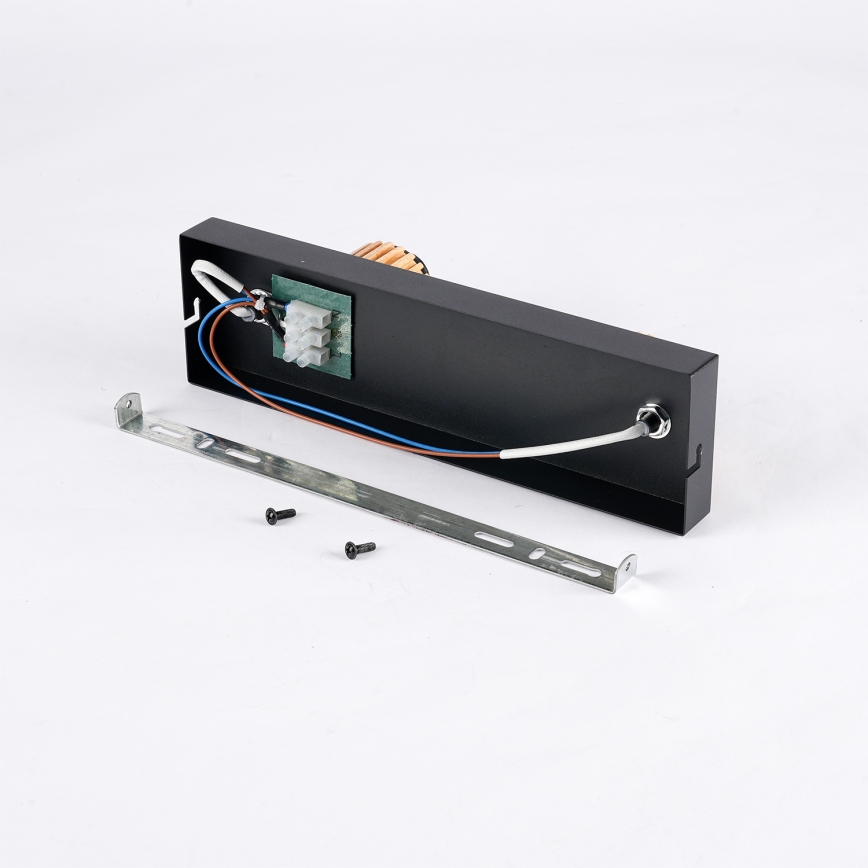 Brilagi - Bodové svítidlo HYGGE 2xE14/15W/230V černá/kouřová