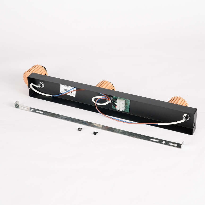 Brilagi - Bodové svítidlo HYGGE 3xE14/15W/230V černá/kouřová