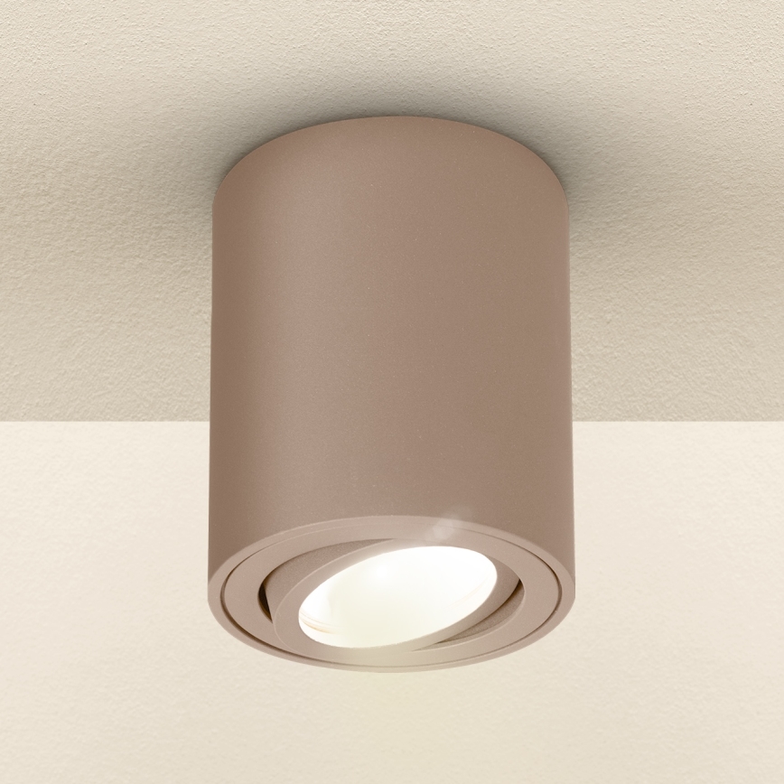 Brilagi - Bodové svítidlo MIA 1xGU10/30W/230V 100x80 mm béžová