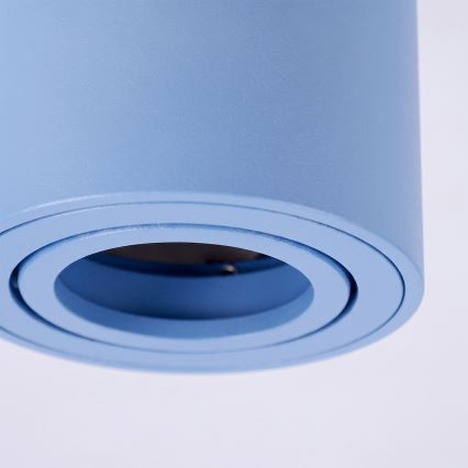 BRILAGI - Bodové svítidlo MIA 1xGU10/30W/230V 100x80 mm modrá
