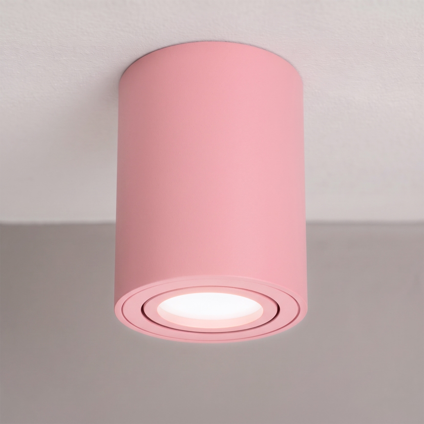 BRILAGI - Bodové svítidlo MIA 1xGU10/30W/230V 100x80 mm růžová