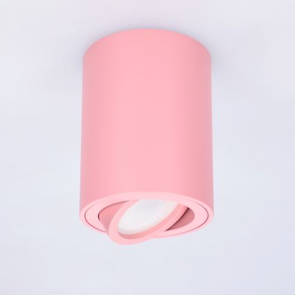 BRILAGI - Bodové svítidlo MIA 1xGU10/30W/230V 100x80 mm růžová