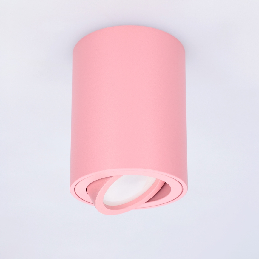 BRILAGI - Bodové svítidlo MIA 1xGU10/30W/230V 100x80 mm růžová
