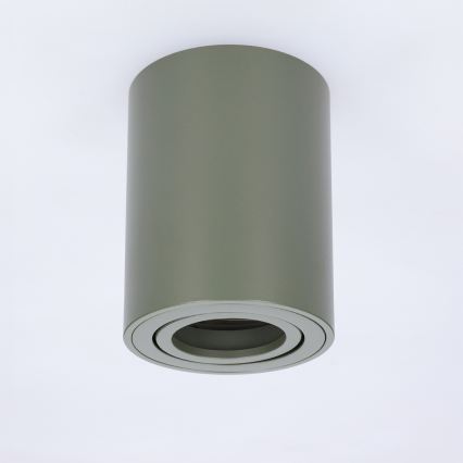 BRILAGI - Bodové svítidlo MIA 1xGU10/30W/230V 100x80 mm tmavě zelená