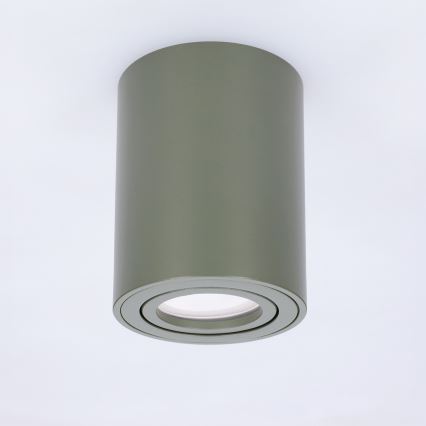 BRILAGI - Bodové svítidlo MIA 1xGU10/30W/230V 100x80 mm tmavě zelená