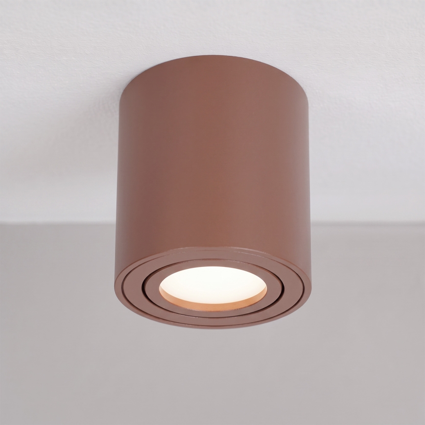 BRILAGI - Bodové svítidlo MIA 1xGU10/30W/230V 84x80 mm hnědá