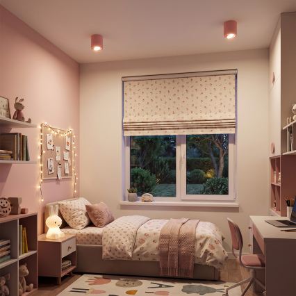 BRILAGI - Bodové svítidlo MIA 1xGU10/30W/230V 84x80 mm růžová