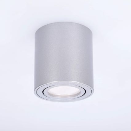 BRILAGI - Bodové svítidlo MIA 1xGU10/30W/230V 84x80 mm stříbrná