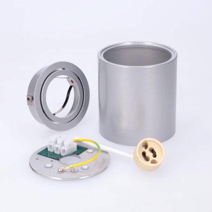 BRILAGI - Bodové svítidlo MIA 1xGU10/30W/230V 84x80 mm stříbrná