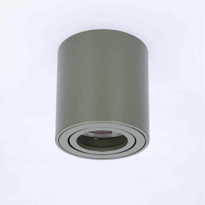 BRILAGI - Bodové svítidlo MIA 1xGU10/30W/230V 84x80 mm tmavě zelená