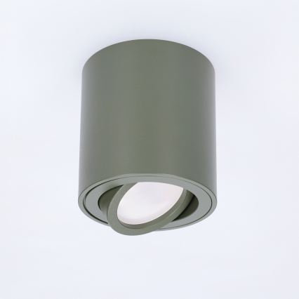 BRILAGI - Bodové svítidlo MIA 1xGU10/30W/230V 84x80 mm tmavě zelená