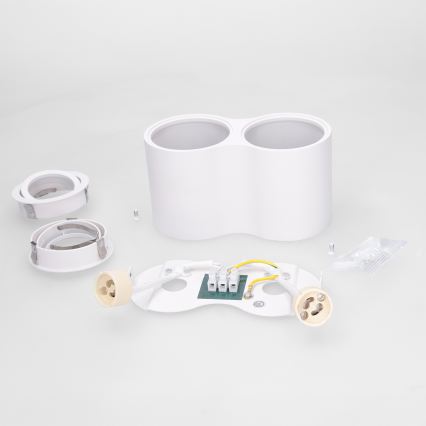 BRILAGI - Bodové svítidlo MIA DOUBLE 2xGU10/30W/230V bílá