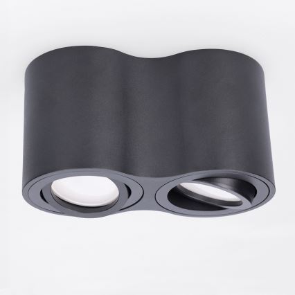 BRILAGI - Bodové svítidlo MIA DOUBLE 2xGU10/30W/230V černá