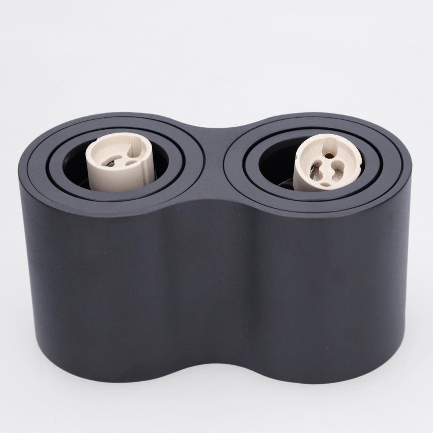 BRILAGI - Bodové svítidlo MIA DOUBLE 2xGU10/30W/230V černá
