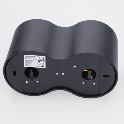BRILAGI - Bodové svítidlo MIA DOUBLE 2xGU10/30W/230V černá