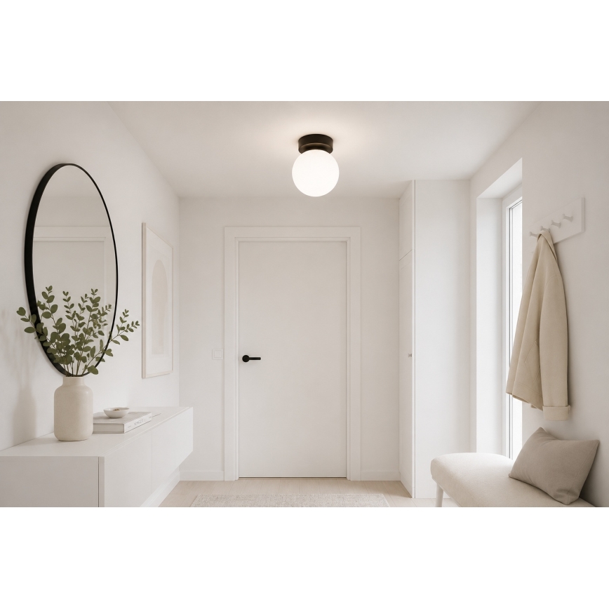 Brilagi - Bodové svítidlo MILO 1xE27/60W/230V černá