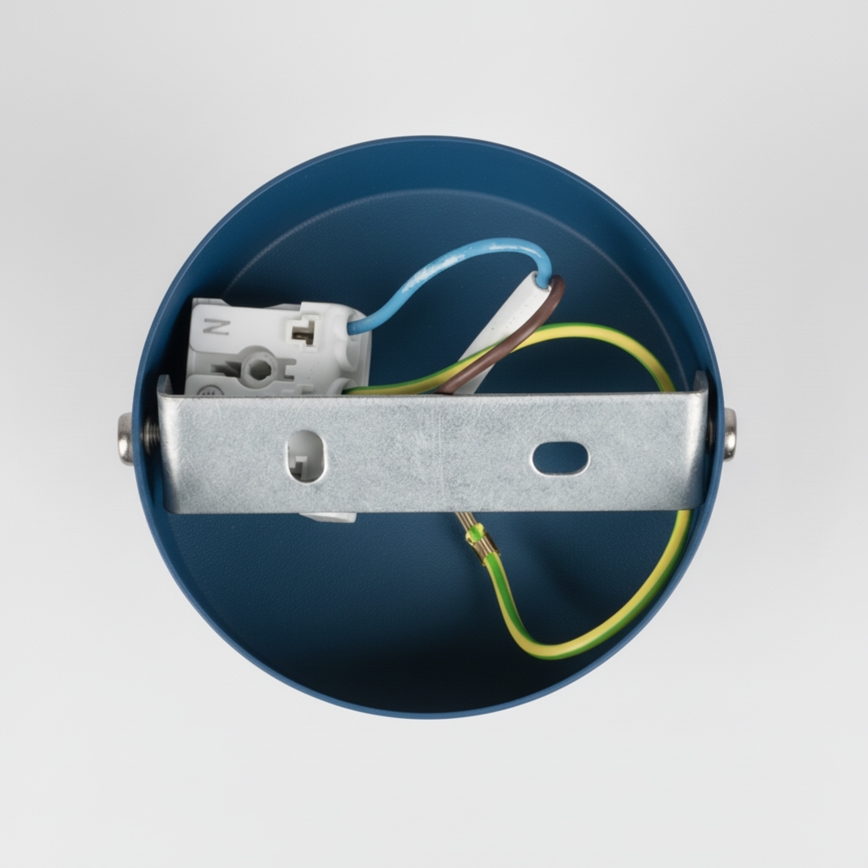 Brilagi - Bodové svítidlo POKER 1xGU10/25W/230V modrá/zlatá