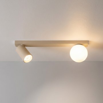 Brilagi - Bodové svítidlo SELE BALL 1xGU10/30W/230V + 1xG9/10W béžová