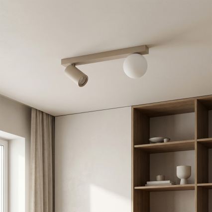Brilagi - Bodové svítidlo SELE BALL 1xGU10/30W/230V + 1xG9/10W béžová
