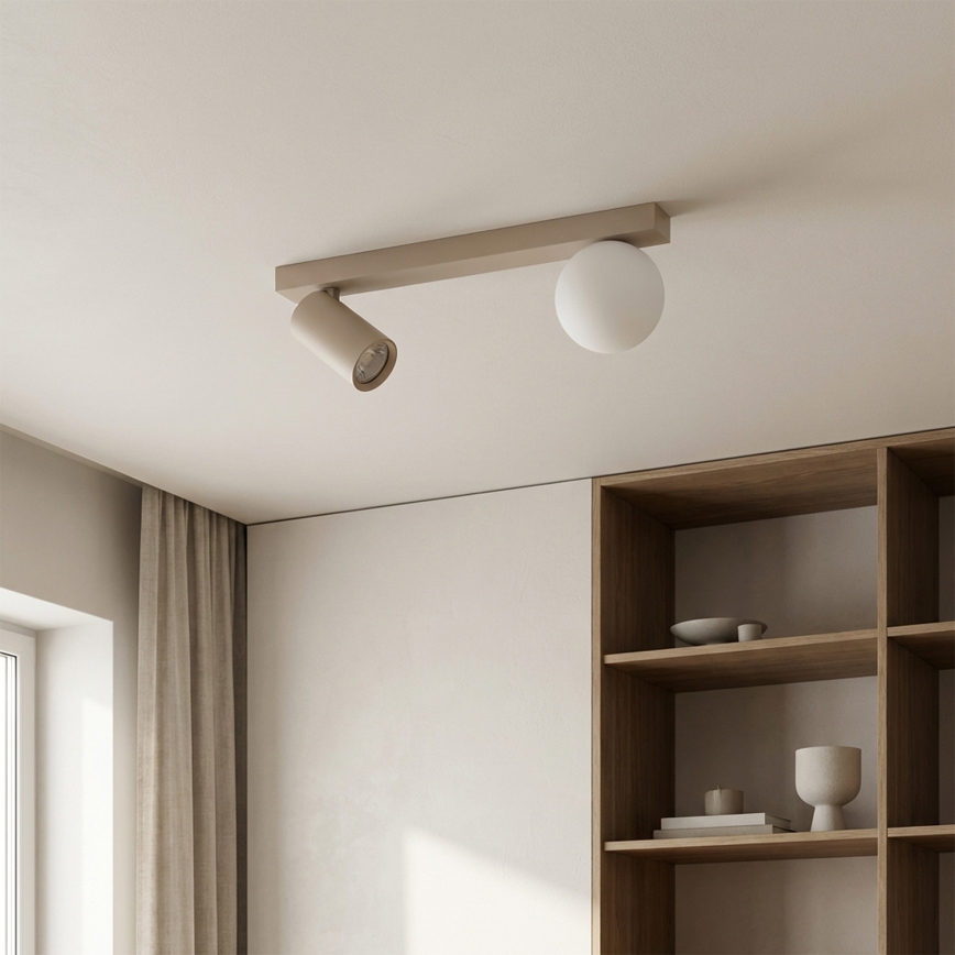 Brilagi - Bodové svítidlo SELE BALL 1xGU10/30W/230V + 1xG9/10W béžová