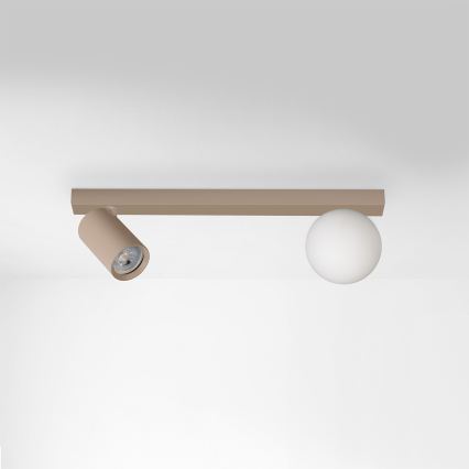 Brilagi - Bodové svítidlo SELE BALL 1xGU10/30W/230V + 1xG9/10W béžová
