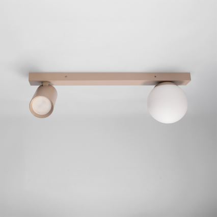 Brilagi - Bodové svítidlo SELE BALL 1xGU10/30W/230V + 1xG9/10W béžová