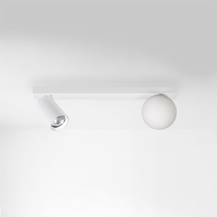 Brilagi - Bodové svítidlo SELE BALL 1xGU10/30W/230V + 1xG9/10W bílá