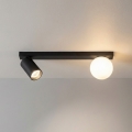 Brilagi - Bodové svítidlo SELE BALL 1xGU10/30W/230V + 1xG9/10W černá