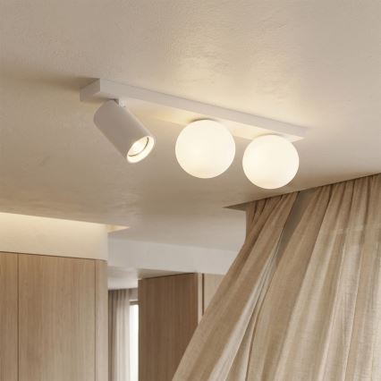 Brilagi - Bodové svítidlo SELE BALL 1xGU10/30W/230V + 2xG9/10W bílá