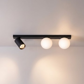 Brilagi - Bodové svítidlo SELE BALL 1xGU10/30W/230V + 2xG9/10W černá