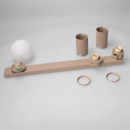 Brilagi - Bodové svítidlo SELE BALL 2xGU10/30W/230V + 1xG9/10W béžová