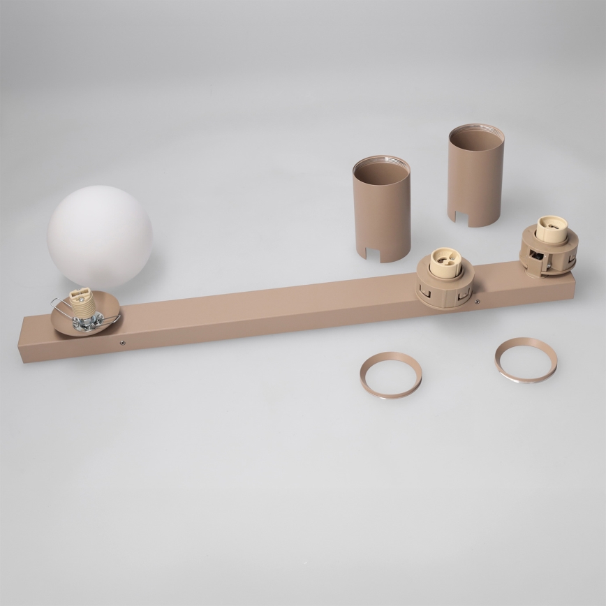 Brilagi - Bodové svítidlo SELE BALL 2xGU10/30W/230V + 1xG9/10W béžová