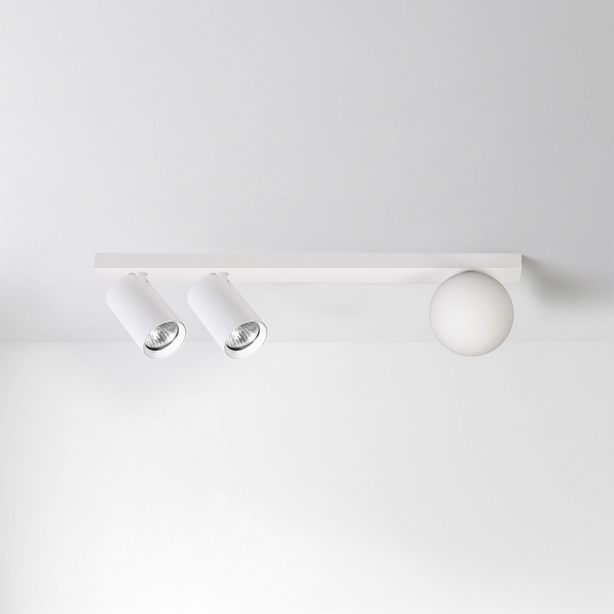 Brilagi - Bodové svítidlo SELE BALL 2xGU10/30W/230V + 1xG9/10W bílá