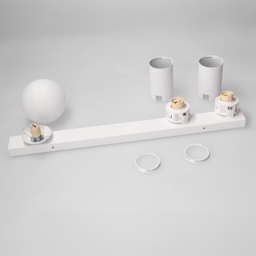 Brilagi - Bodové svítidlo SELE BALL 2xGU10/30W/230V + 1xG9/10W bílá