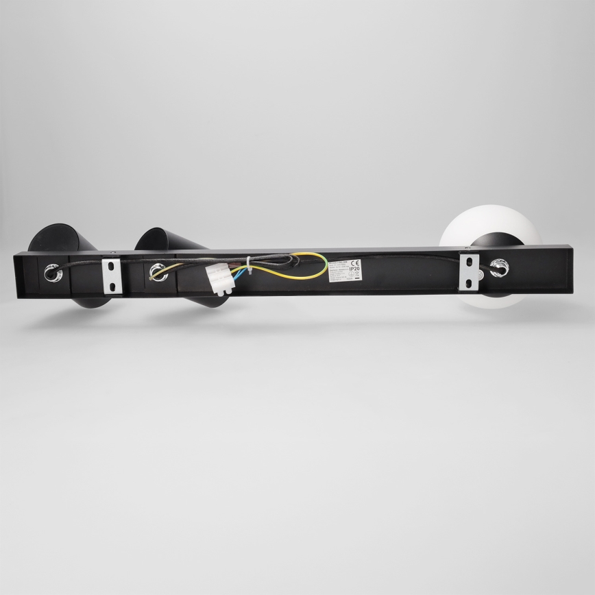 Brilagi - Bodové svítidlo SELE BALL 2xGU10/30W/230V + 1xG9/10W černá
