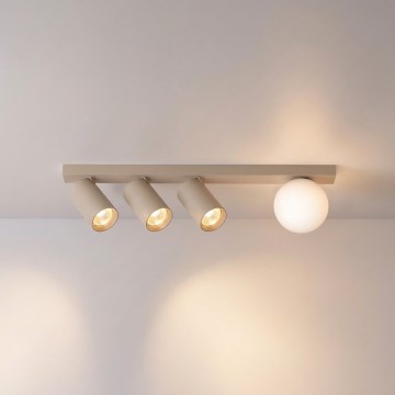 Brilagi - Bodové svítidlo SELE BALL 3xGU10/30W/230V + 1xG9/10W béžová