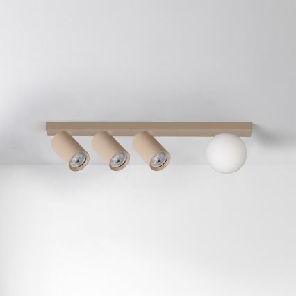 Brilagi - Bodové svítidlo SELE BALL 3xGU10/30W/230V + 1xG9/10W béžová