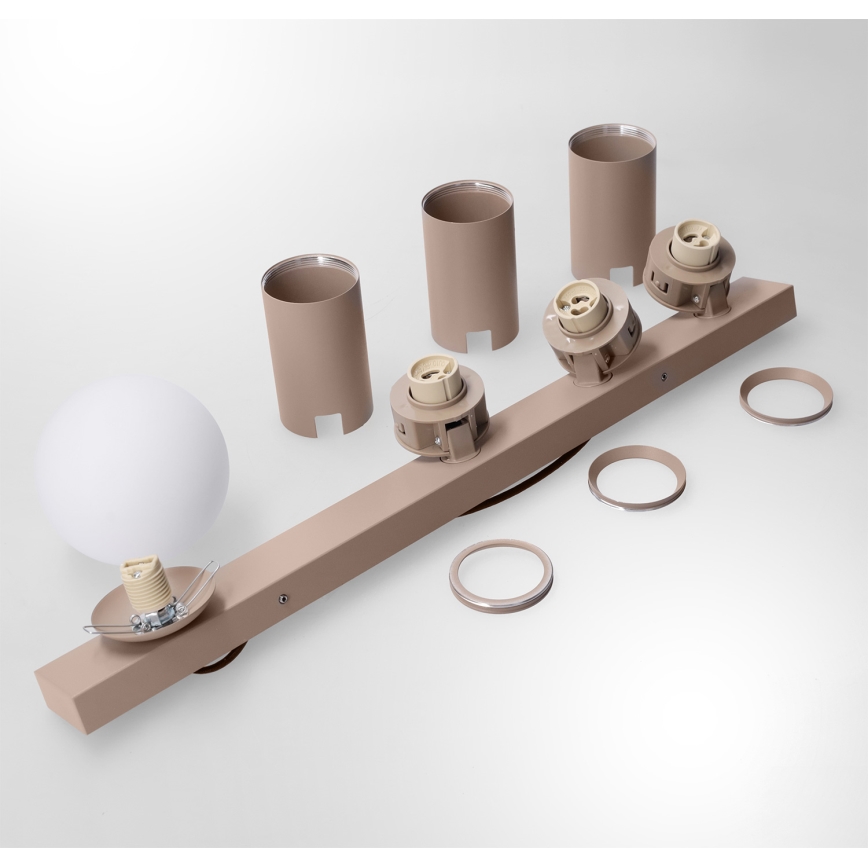 Brilagi - Bodové svítidlo SELE BALL 3xGU10/30W/230V + 1xG9/10W béžová