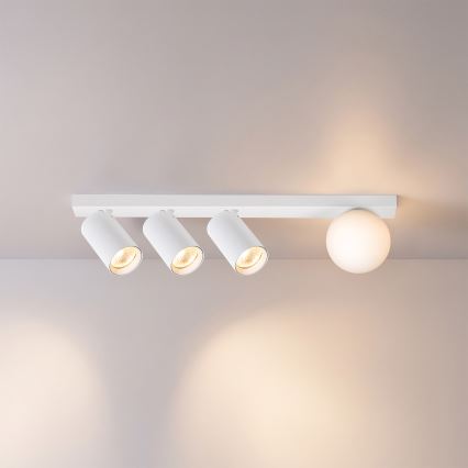 Brilagi - Bodové svítidlo SELE BALL 3xGU10/30W/230V + 1xG9/10W bílá