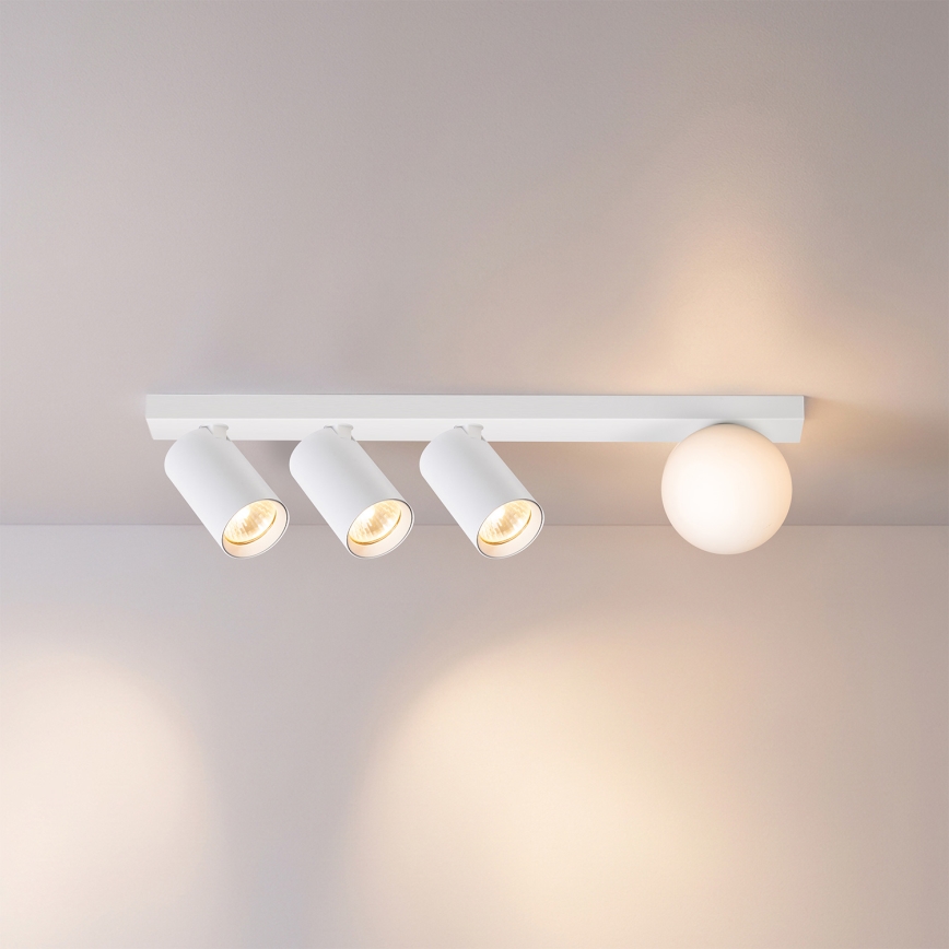 Brilagi - Bodové svítidlo SELE BALL 3xGU10/30W/230V + 1xG9/10W bílá