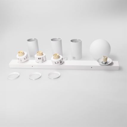 Brilagi - Bodové svítidlo SELE BALL 3xGU10/30W/230V + 1xG9/10W bílá