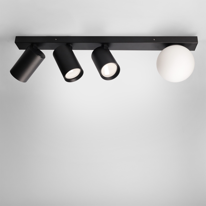 Brilagi - Bodové svítidlo SELE BALL 3xGU10/30W/230V + 1xG9/10W černá