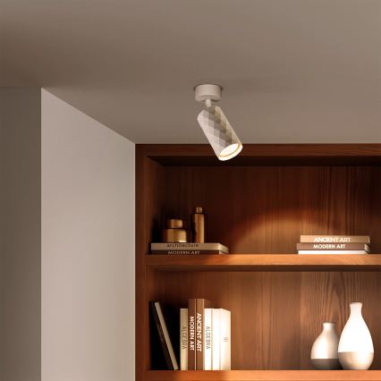 Brilagi - Bodové svítidlo SELE DIAMANT 1xGU10/30W/230V bílá