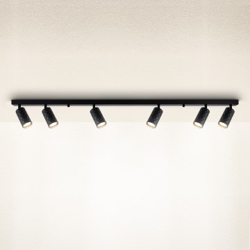 Brilagi - Bodové svítidlo SELE DIAMANT 6xGU10/30W/230V černá