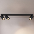 Brilagi - Bodové svítidlo SELE LONG 3xGU10/30W/230V černá