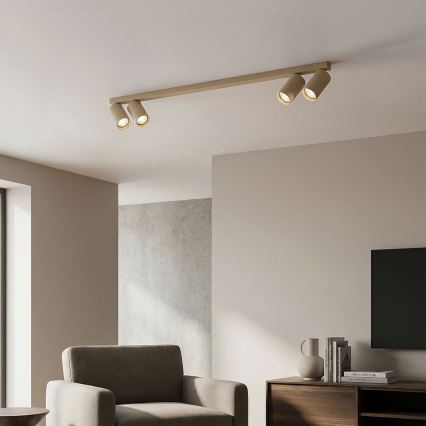Brilagi - Bodové svítidlo SELE LONG 4xGU10/30W/230V béžová