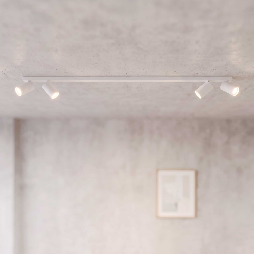 BRILAGI - Bodové svítidlo SELE LONG 4xGU10/30W/230V bílá
