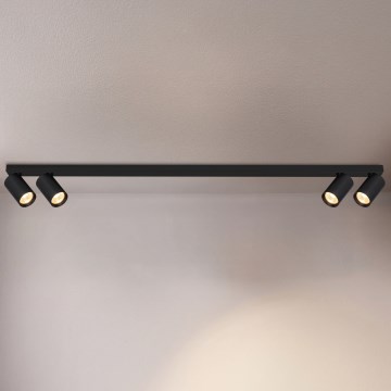 Brilagi - Bodové svítidlo SELE LONG 4xGU10/30W/230V černá