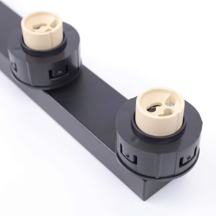BRILAGI - Bodové svítidlo SELE LONG 4xGU10/30W/230V černá