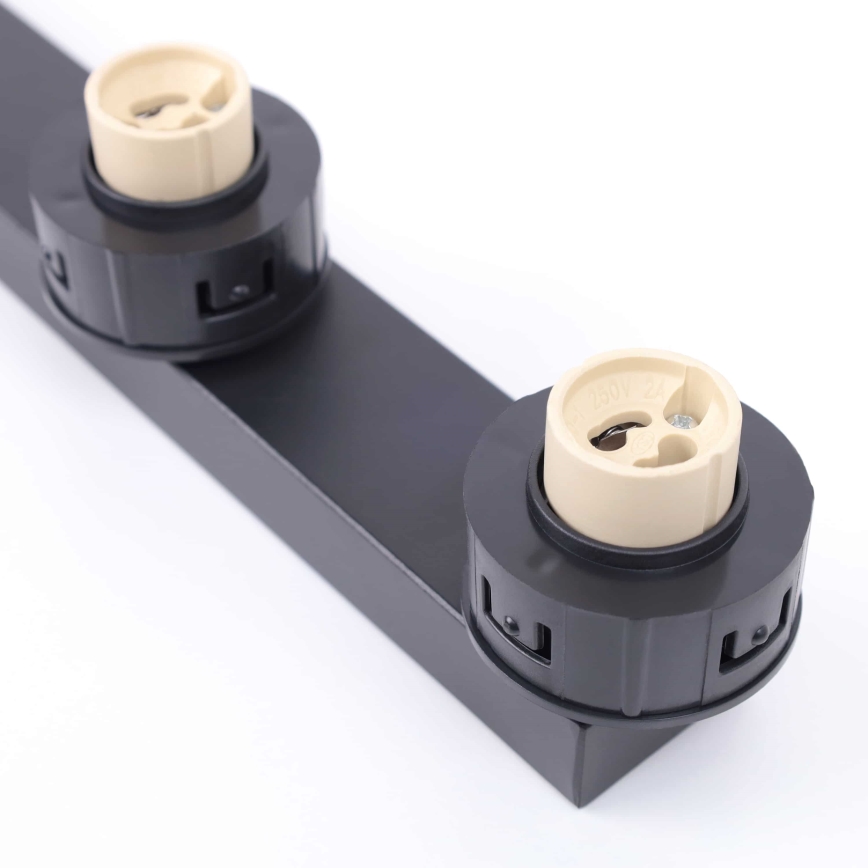 BRILAGI - Bodové svítidlo SELE LONG 4xGU10/30W/230V černá